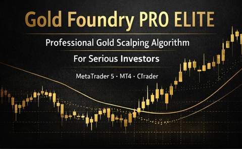 Gold Foundry PRO ELITE Algoritmo Professionale di Scalping sull’Oro  Solo per Investitori Seri MetaTrader 5 · MT4 · cTrader