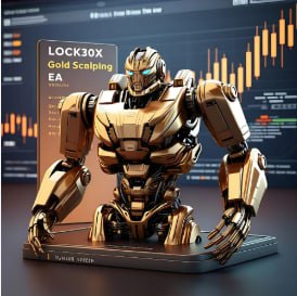 Robot scalper d'oro LOCK30X EA EA MT4 + file di set